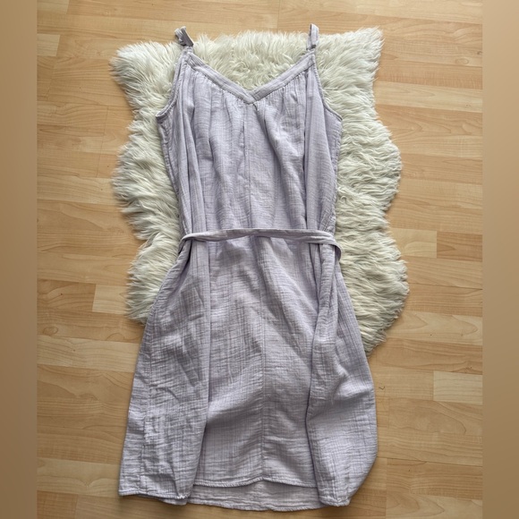 GAP Light Lilac  Women's Linen Sundress XL - Picture 5 of 5